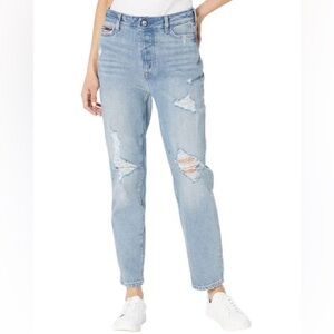 Tommy Hilfiger distressed MOM Jeans